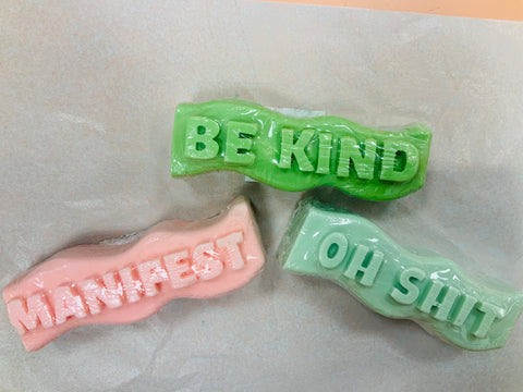 Word Bar Soap