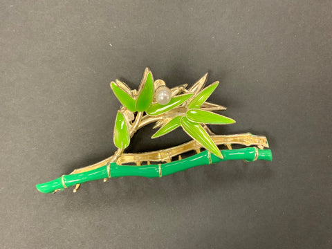 Bamboo hair clip