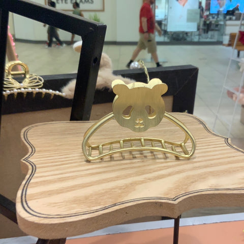 Panda gold clip