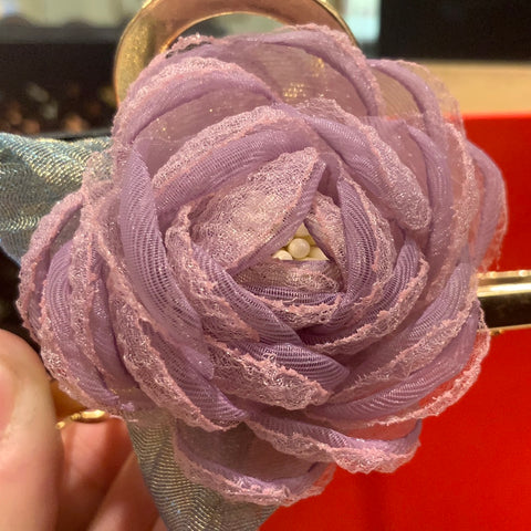 Metal Flower Clip